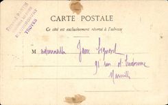 Troyes CPA Monument of the children of the Paddle