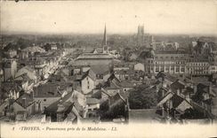 Troyes CPA Panorama taken of the Madeleine