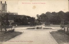 Troyes CPA the garden of the prefecture