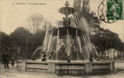 TRoyes CPA the Argence fountain