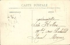 TRoyes CPA the monument of the children of the paddle