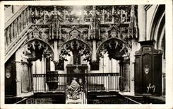 TRoyes CPA Church Sainte Madeleine the jube