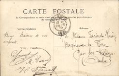 Interior Chaource CPA of the church the sepulchre