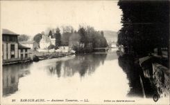 Stab auf Paddel - alte Gerberei - CPA