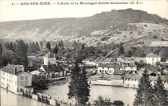 Stab auf Paddel - das Paddel und der Berg deutsche Co - CPA