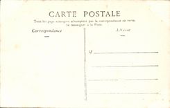 Stab auf Paddel - Ansicht des Berges deutsche Co - CPA