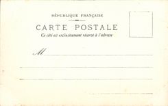 Bar on Paddle - Tanneries under Snow - CPA