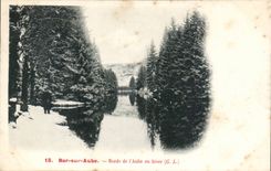 Bar on Paddle - Edges of the Paddle in winter - CPA