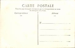 Stab auf Paddel - panoramische Ansicht - CPA