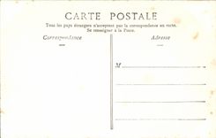 Stab auf Paddel - Gerberei - CPA