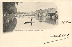 Bar on Paddle - Tanneries and the Bridge of Paddle - CPA