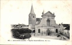 Bar on Paddle - Church Saint Maclou - CPA