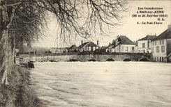 Bar on Paddle - the Floods January 20 and 21 1910 - CPA