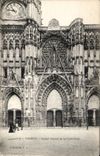 Troyes - Large Gate of the Cathedral - CPA