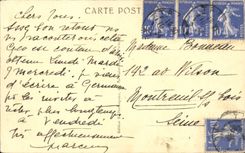 Troyes - Church co Madeleine - Jube - CPA