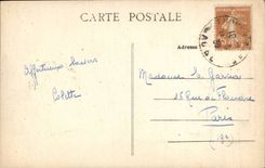 Troyes - Baptism of Saint Augustin - CPA