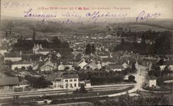 Gye on the Seine - View - CPA