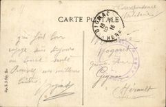 Jessains - the Road of Jessains has Trannes - Bridge on the Paddle - CPA