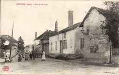 Jessains - Street of the Station - CPA