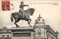 Orleans - Statue of Jeanne d' Arc - CPA