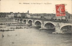 Orleans - the Bridge George V - View - CPA
