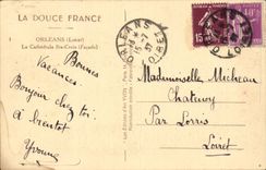 Orleans - the Cathedral co Cross - CPA