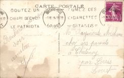 Orleans - the cathedral - sight of plane - CPA