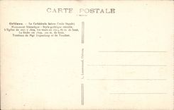 Orleans - the Cathedral Saint Cross - CPA