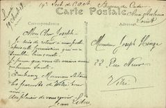 Orleans - the Cathedral - Church Sainte Cross - CPA