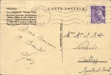 Orleans - the Cathedral Sainte Cross - CPA