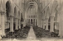 Orleans - Interior of the Church Saint Benevolent - CPA