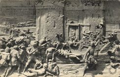 Orleans - Low relief of Statue - CPA