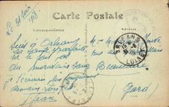 Orleans - the Cathedral - View - CPA