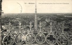 Orleans - Panoramic View taken Tower of the Cathedral - CPA