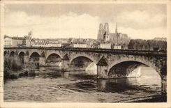 Orleans - the Large Bridge - View - Bridge - CPA