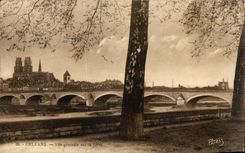 Orleans - View on the Loire - CPA