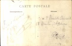 Orleans - das Rathaus und der Platz vom Stadium -- CPA