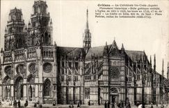 Orleans - das Kreuz der Kathedrale-Co -- CPA