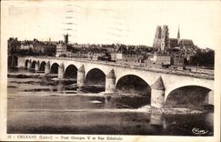 Orleans CPA Bridge Georges V and View