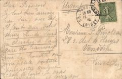 CPA the Jeanne sacring of arc