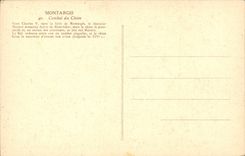 Montargis cPA Kampf des Hundes (Hund)