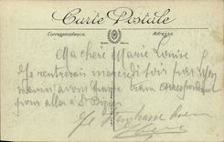 Montargis cPA der Durzy Garten