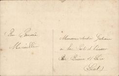 CPA Jeanne of arc wounded with the combat of Orleans May 6th 1429