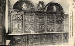 CPA Basilica of Saint Benoit on the Loire Woodworks of the cardinal of Richelieu