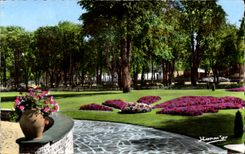 Orleans CPA Entreed of the botanical garden on the rosery