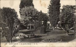 Montargis cPA der Durzy Garten