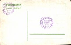 CPA Aachen Stadttheater put Kaiser Wilhelm Denkmal