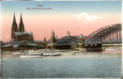 CPA Koln Dom put Hohenzollernbrucke