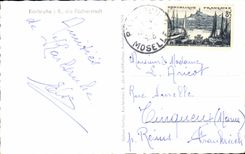 CPA Kalrrushe i B die Facherstadt