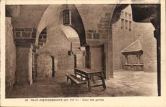 CPA High Koenigsbourg Court of the guards